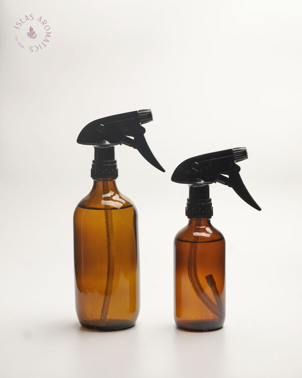 Amber Trigger Spray Bottle | Amber Spray Bottles | ISLAS Aromatics