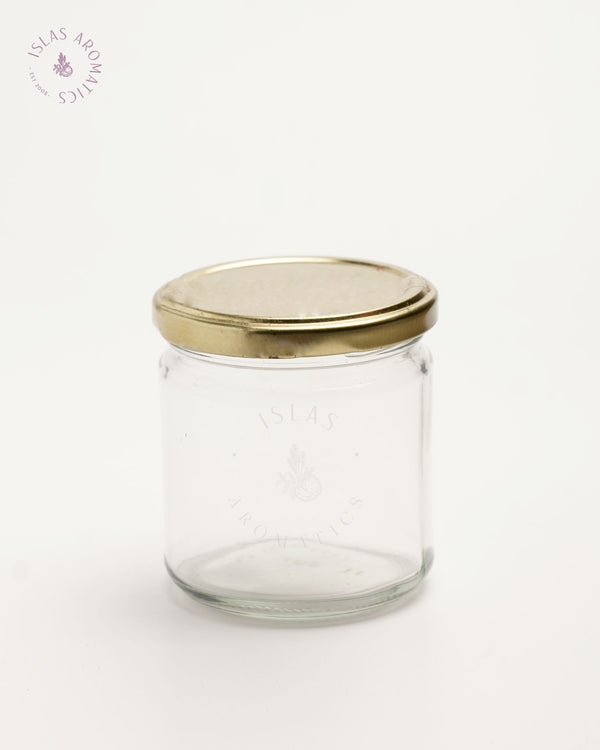 Clear Glass Jar w/ Cover
