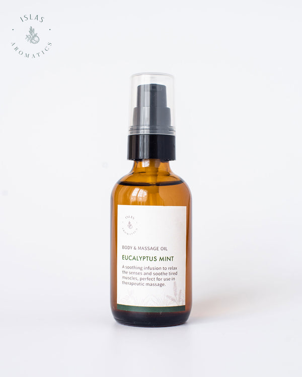 Aromatic Body & Massage Oil - Eucalyptus Mint