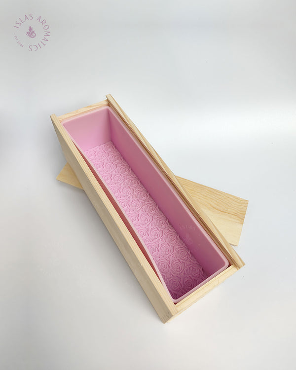 Rose loaf silicone soap mold, silicone soap mold, rose silicone mold